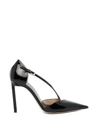 TOM FORD Patent Leather Asymmetric Pumps Black at Farfetch